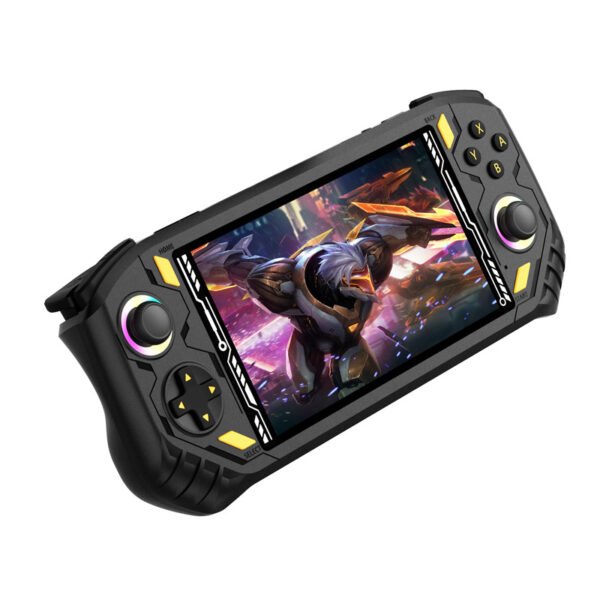 RG52 Mini 5.5 Inch Retro Handheld Game Player Linux EE4.7 System 128GB Built-in 30000+ Games Portable Video Game Console