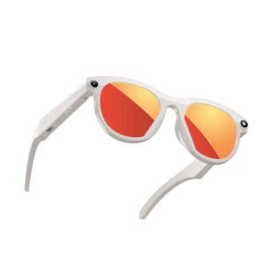 AI Smart Glasses with 2MP Camera,1080P Video Recording,Real-Time Translation,Bluetooth Calls,Built-in Mic & Speaker,Voice Record,Music Playback